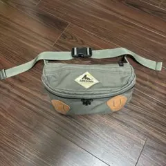 GREGORY ボディバッグ ウエストポーチ グレー 旧ロゴ - メルカリ