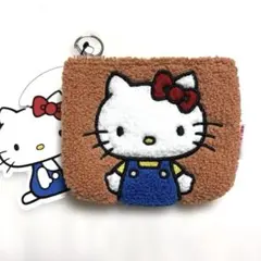 ⊱未使用⊰ HELLO KITTYꕤサガラ刺繍ポーチ