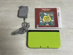 上画面IPS Newニンテンドー 3DS LL ライム×ブラック