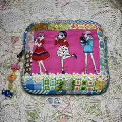 パッチワーク ファッション小物