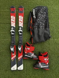 Rossignol HERO スキーセット/板120cm＆靴21.5cm