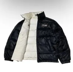 90s First Down リバーシブル ダウンジャケット ヌプシ 型 刺繍