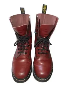 ドクターマーチン 10ホール UK8 チェリー 666 ライダース 1490