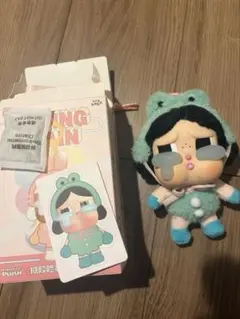 POP MART CRYINGAGAIN WAHATAFROG緑