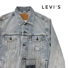 Levi'sリーバイス　パッチワークデニムジャケット　トラッカージャケット　古着