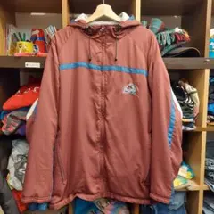 NHL コロラド・アバランチ フードジャケット 裏フリース素材 サイズL