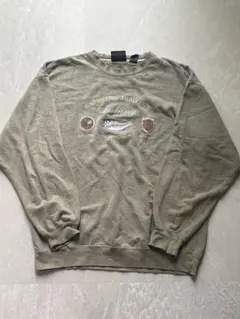 CRABLE フィッシングモチーフ スウェット M