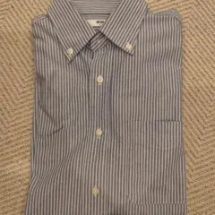 UNIQLO 半袖シャツ S ストライプ