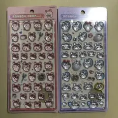 ちいかわ ボンボンドロップシール モモンガ＆古本屋