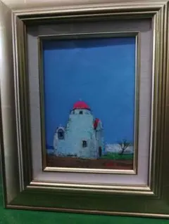 【中島晃次】油絵　ベルギー首都　ブリュッセル　中島晃次　風景画　美術品 風景画 (中島 晃次氏) - メルカリ