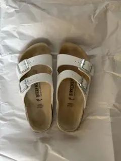 Birkenstock ビルケンシュトック ホワイト アリゾナ23.0cm
