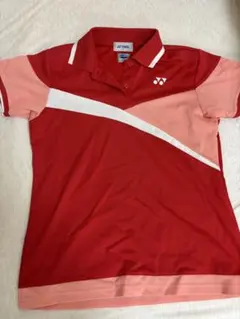 YONEX ポロシャツ M レッド/ピンク