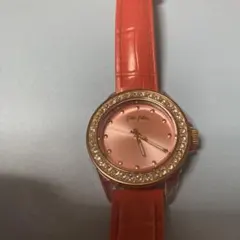 フォリフォリ時計赤稼働中