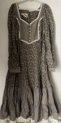 GUNNE SAX ヴィンテージ 小花柄 ロングワンピースのサムネイル