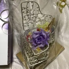 フラワーアレンジメント ピアノ型一部ドライフラワー