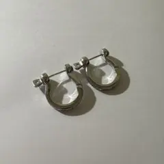 Vivienne Westwood シルバー フープピアス