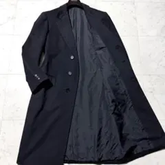 雑誌LEON搭載LARDINI（ラルディーニ）チェスターコートカシミヤ混
