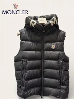新品MONCLER VERTE モンクレールスロゴフーデッドダウンジャケット0S