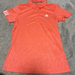 adidas ゴルフウェア レディースポロシャツ Sサイズ オレンジ