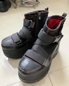 ヨースケ yosuke 厚底スニーカー 黒