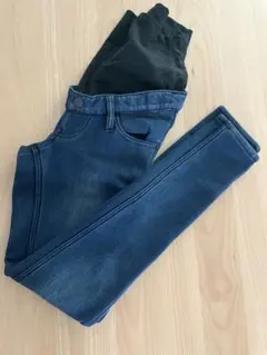 マタニティ デニムパンツ スキニー ストレッチSサイズ