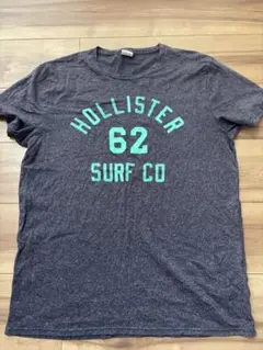 Hollister Tシャツ 62 SURF CO ダークグレー