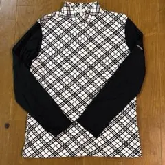 23区SPORT ゴルフ長袖シャツ　白黒