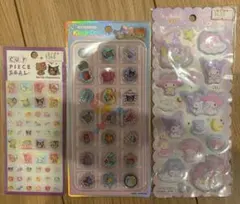 サンリオ おはじきシール・マシュマロシール