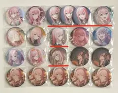 プロセカ　巡音ルカ　グリッター缶バッジ　まとめ売り