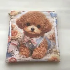 専用です　1000円均一　両面フラットポーチ　トイプードルちゃん 1000円均一 両面フラットポーチ トイプードルちゃん - メルカリ