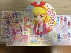 アイカツ アンコール 星宮いちご アイカツ！はじめようセット シール うちわ アイカツ！アンコール 配布カード いちごうちわ シールセット 東京