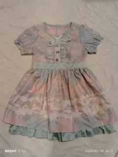 axes femme kids 半袖ワンピース 110サイズ（おまけ付き✨）