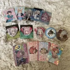 ホロライブ カード・ピンバッジ・缶バッジセット