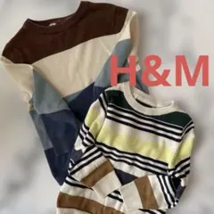 110cm H&M 綿100 セーター