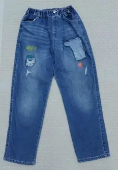 BREEZE　ブリーズ　ダメージジーンズ140cm