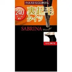 GUNZE タイツ サブリナ ウォームプラス 裏起毛タイツ 240デニール