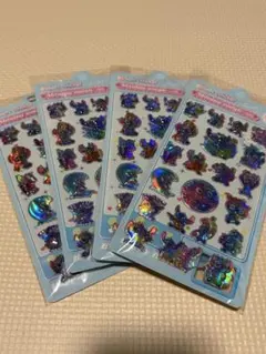 スティッチホログラムシール 4枚セット