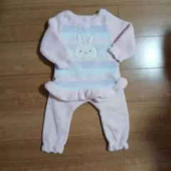 うさぎ ベビーパジャマ 上下セットのサムネイル