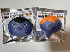 ハイキュー‼︎　動物マスコットミニビーズクッション　影山飛雄　日向翔陽