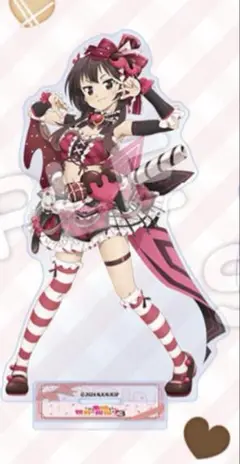 SEGAラッキーくじ　この素晴らしい世界に祝福を　めぐみん　アクリルスタンド