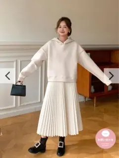 【美品】birthday bash MIDI PLEATS SKIRT