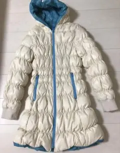 フィラゴルフ ダウンコート　リバーシブル　白　S