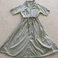 SOÉJU 美品 現行 ロングシャツワンピース 接触冷感 多機能 - メルカリ