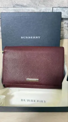 BURBERRY バーバリー 二つ折り長財布 ボルドーのサムネイル