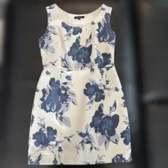 rienda 花柄 ノースリーブ ワンピース S