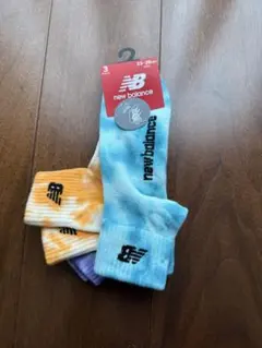 new balance キッズ靴下 3足セット 23-25cm
