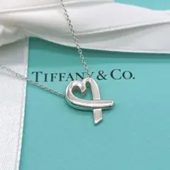 TIFFANY&Co.】リボン(ボウ) ネックレス シルバー925 箱 保存袋 - メルカリ