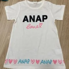 ANAP ハート柄 Tシャツ 100サイズのサムネイル