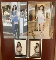 TWICE サナ　フォトカード/トレカ 4枚セット