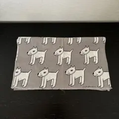 リサラーソン　ボブ　犬　手拭い　グレーのサムネイル
